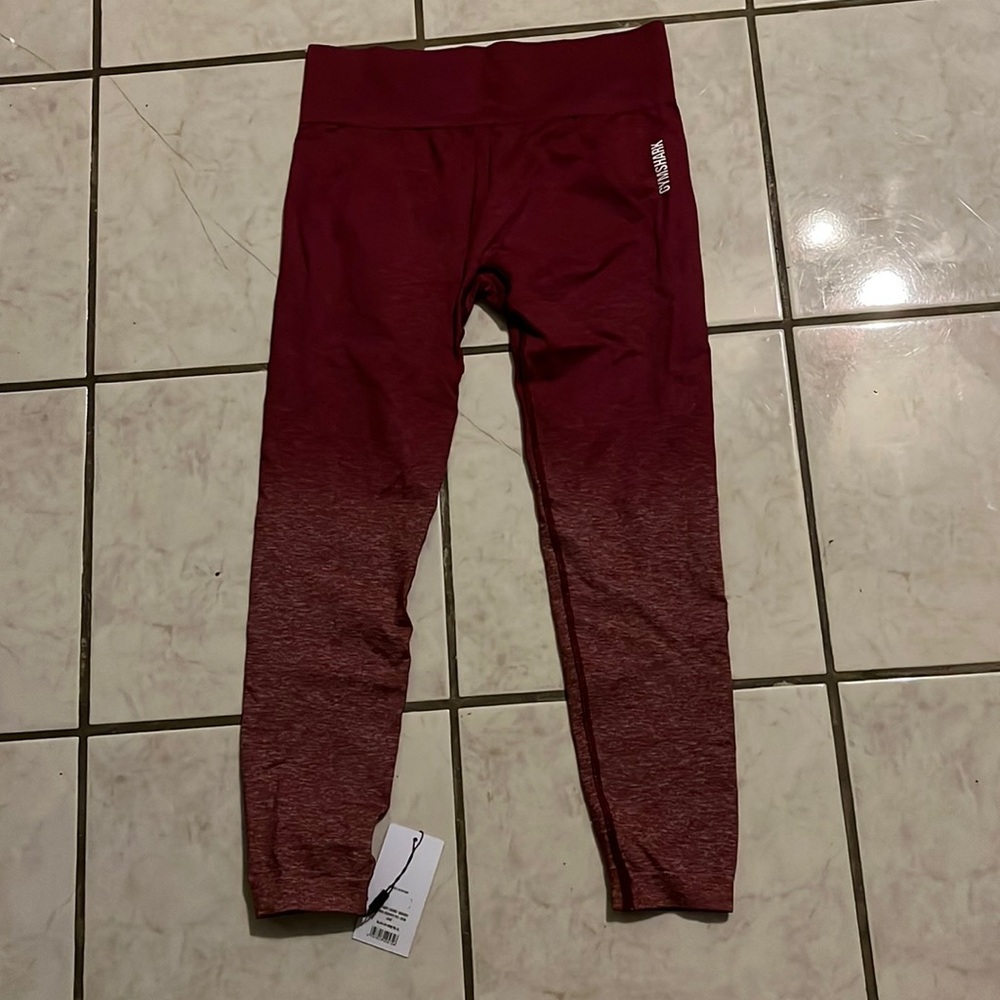 Adapt ombré leggings in burgundy 🥰🥰